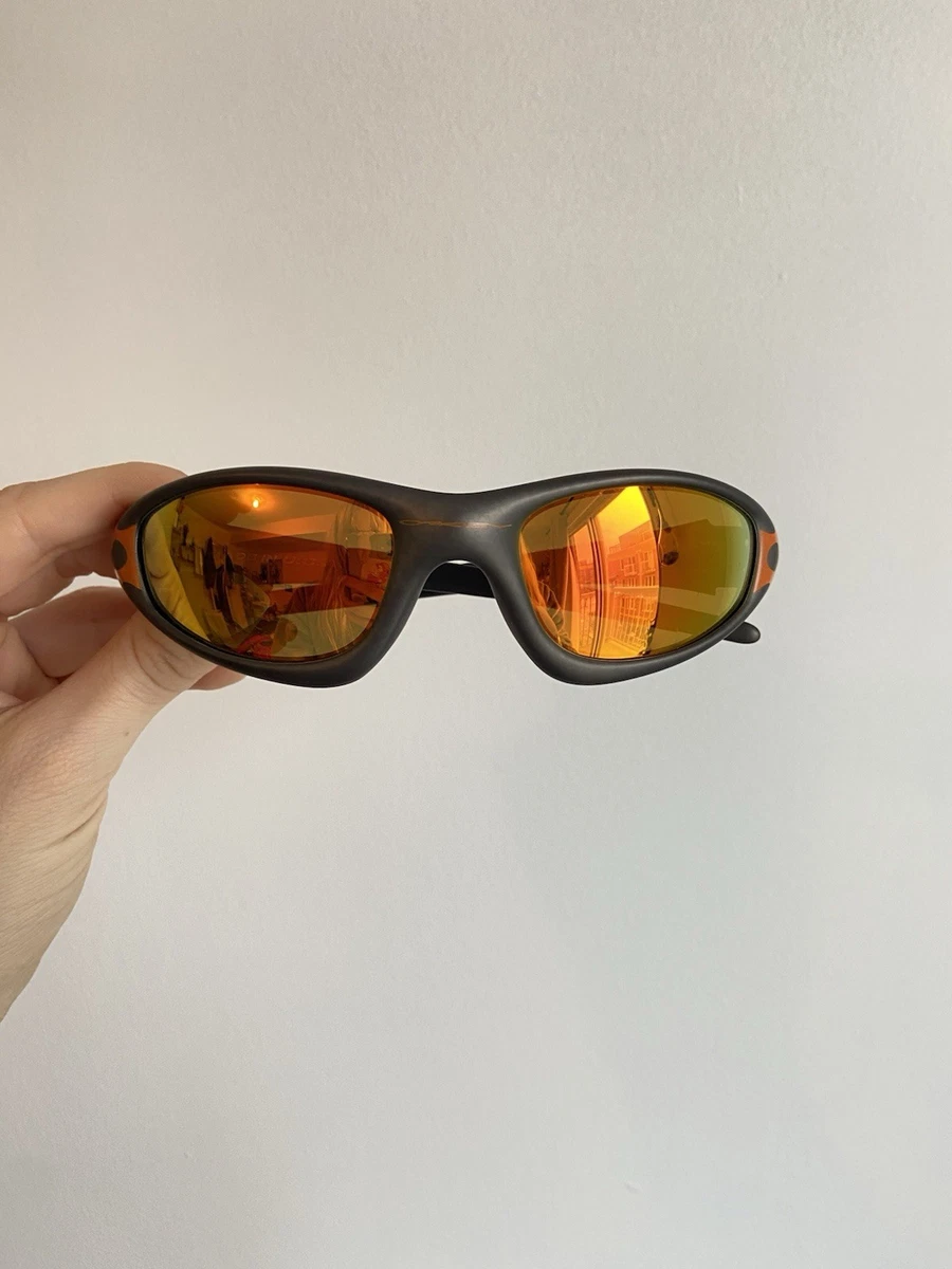 OAKLEY STRAIGHT JACKET 1999 イエロー NEW Oakley SI STRAIGHT JACKET Matte Black GALAXY Amber Yellow Lens