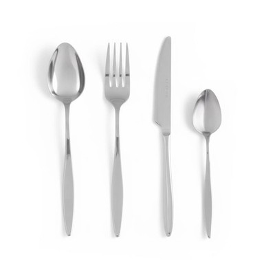 Serenk Milan 24 Pieces Stainless Steel Cutlery Set for Elegant Dining Experience