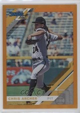 2019 Panini Donruss Holo Orange Chris Archer #72 0l7n