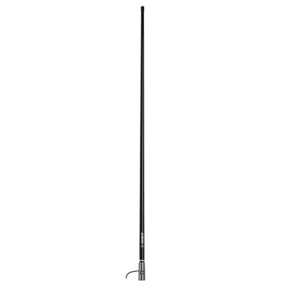 Scout Titan Series 4' Black VHF Antenna 3dB Stainless Steel Ferule w/5M RG-58...