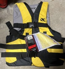 DBX Life Vest Yellow/Gray Adult Large/X-Large Model 1693