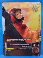 Gundam Quattro Bajeena GD02 - 098 Winners Promo Card Alt Art U+ Pack Fresh