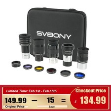 SVBONY SV233 Telescope Accessory Kit 1.25" Set for Astronomical Observation
