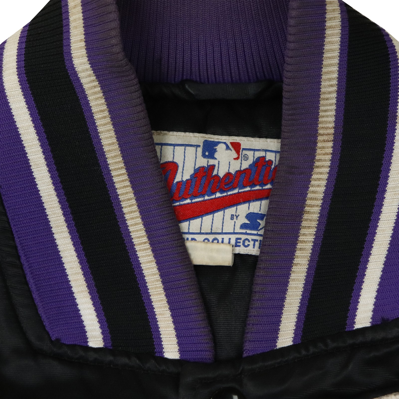 Vintage Starter Devil Rays Embroidered Satin Bomb… - image 5