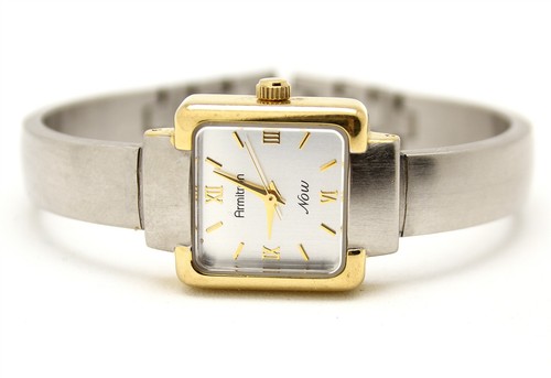 Armitron NOW Square Dial Ladies Watch NEEDS Battery