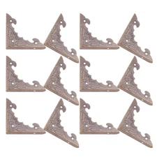 30 Pcs Book Corner Protectors Brass DIY Craft Guards for Decoration