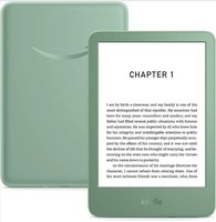 Amazon Kindle (newest 11th gen) 16GB Lightest most compact Kindle GREEN NO ADS