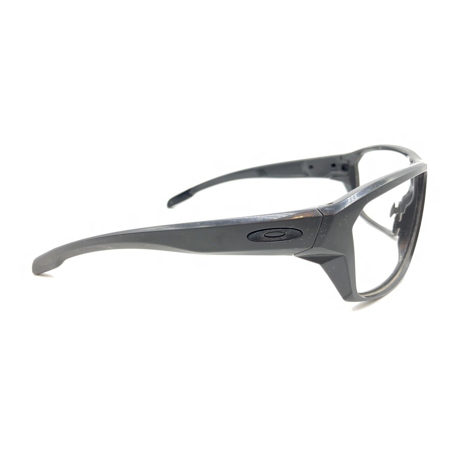 Oakley Split Shot Matte Gray Wrap Sunglasses Fram… - image 4