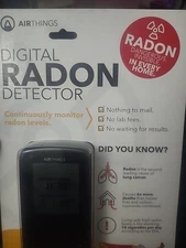 Airthings Digital Radon Detector Continuously Monitors Radon Levels.Model 2350