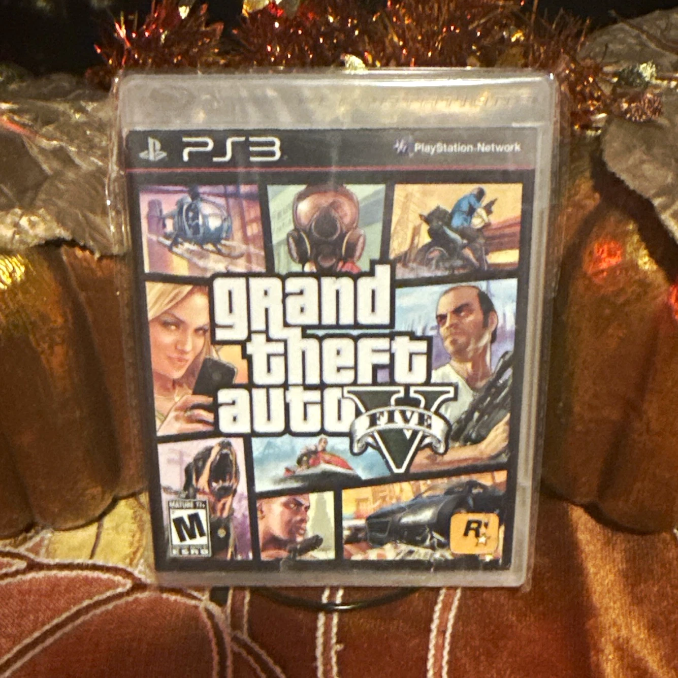 Rockstar Games Grand Theft Auto V PS3 M Mature Action Adventure Open World 2013