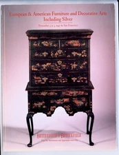 BUTTERFIELD San Francisco 1997  Euro American FURNITURE & DECORATIVE ARTS SILVER