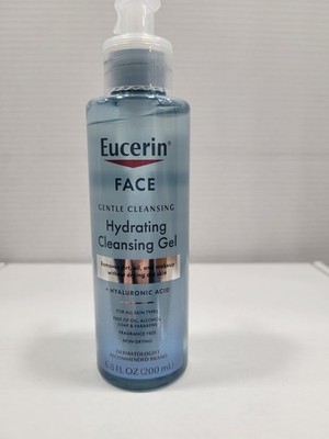 Eucerin Hydrating Cleansing Gel with Hyaluronic Acid 6.8 Fl Oz