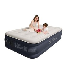 Air Mattress with Built in Pump - Upgraded Twin Blow Up Mattress, 2 16" Twin