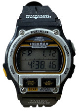 Vintage mens Timex Ironman Triathalon 8 lap works great