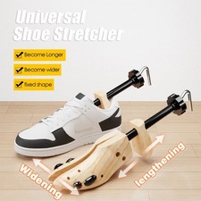 Shoe Trees Wood Stretchers Mens Women Wooden Shaper Size Bunion Blister Corn UK✅