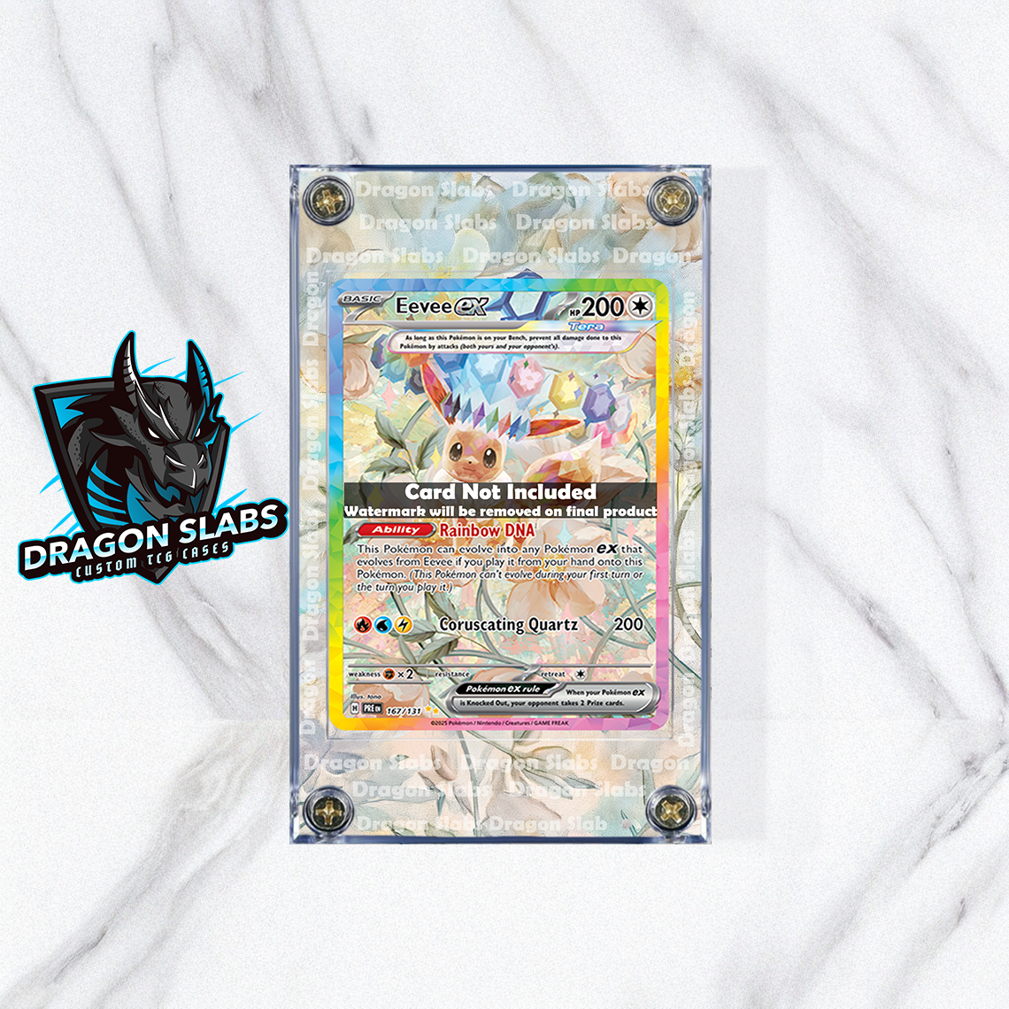 Pokemon Eevee EX SIR 167/131 Prismatic Evolutions Custom