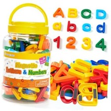 78 Pcs Magnetic for Fridge Whiteboard Letters Numbers