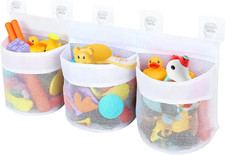 Bath Toy Storage Organizer, Multi-Use Mesh Net for Bathtub Toys, Shower Toy Hold