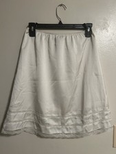 Fairycore Lace Trim Whimsy Mini Skirt S Retro Coquette Romantic Soft Feminine