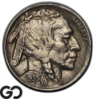 1935-D Buffalo Nickel, AU