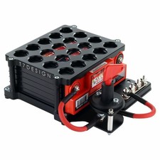 Odyssey Pc680 Billet Battery Tray Kit For Honda Ep3 Dc5 Black
