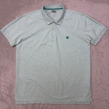 Brooks Brothers Slim Fit Cotton Performance Polo L heathered green with logo