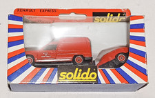 Solido Renault Express n. 2122. Furgone pompieri con rimorchio. Mint Boxed