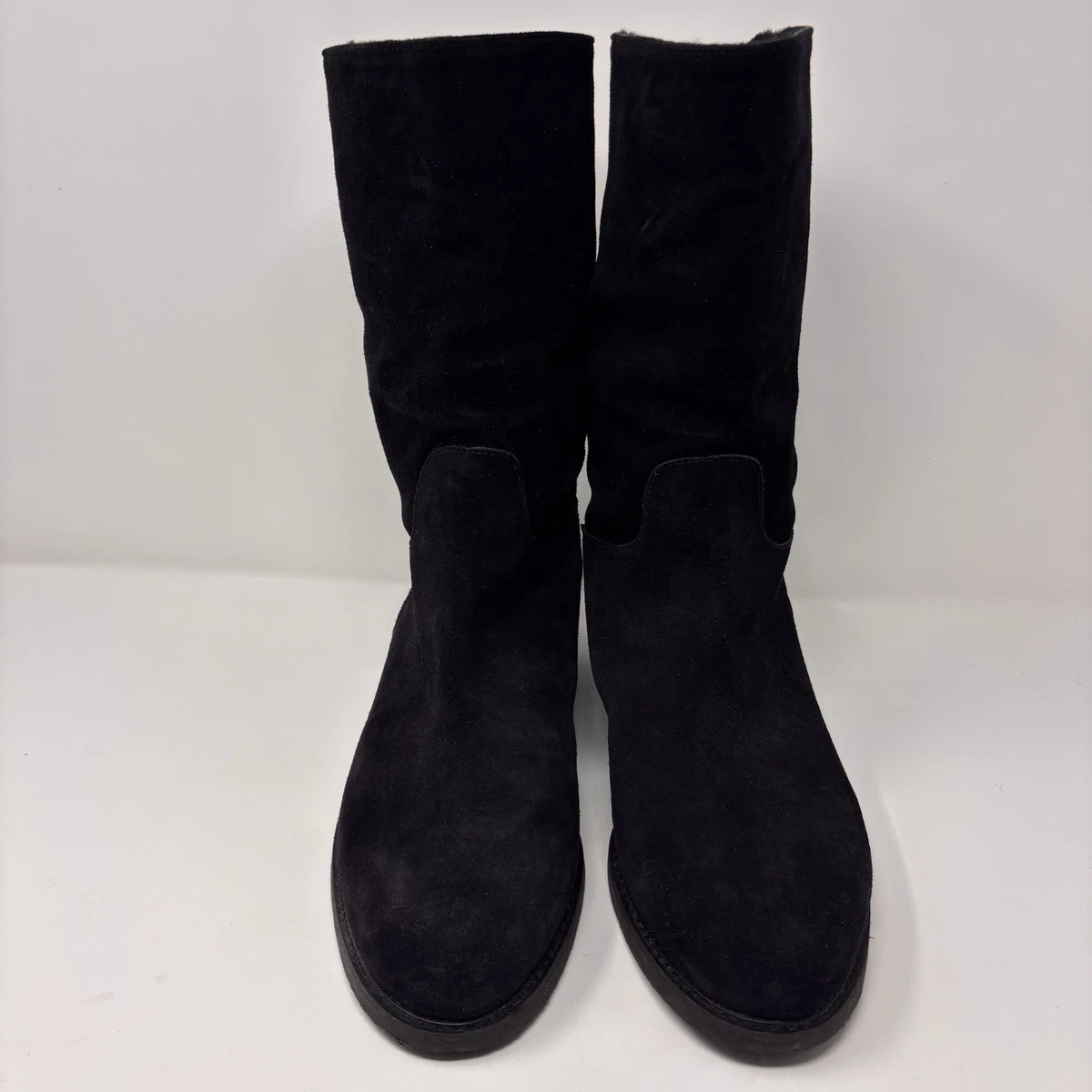 Salvatore Ferragamo Suede Mid-Calf Boots for Women for sale | eBay
