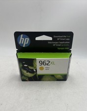 NEW HP 962XL Yellow Printer Ink Cartridge 3JA02AN OEM Exp 2026