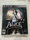 ALICE MADNESS RETURNS PLAYSTATION 3 THREE GAME PLAY STATION PS3 NES HQ
