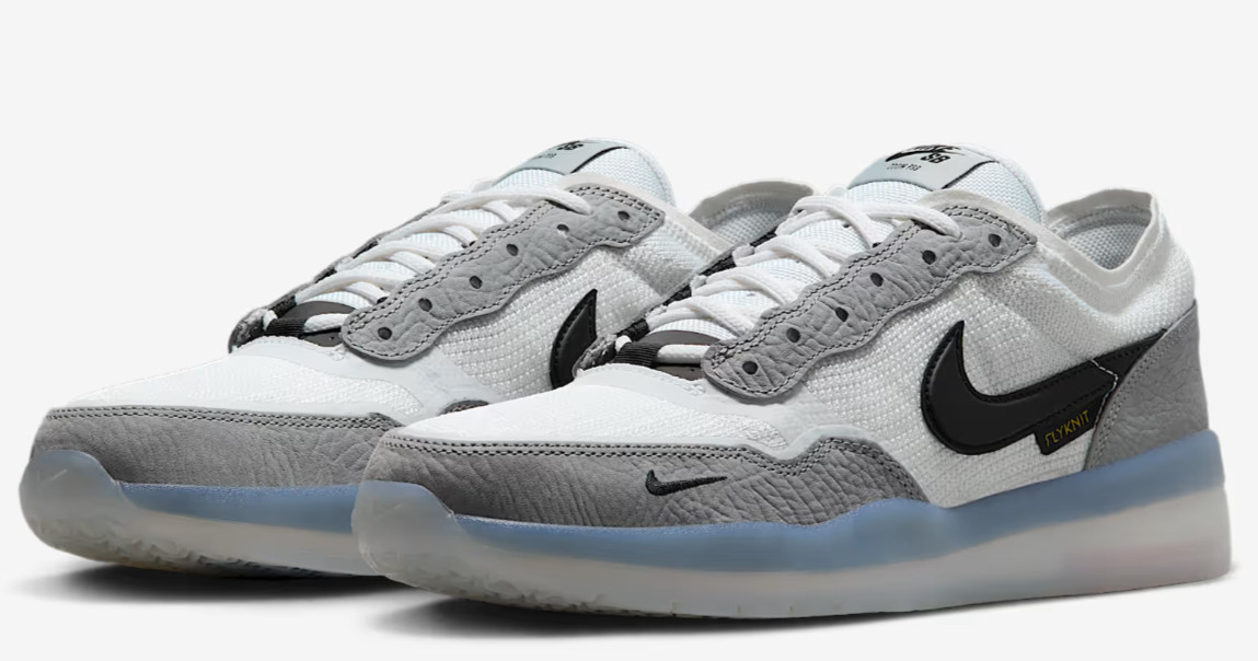 Nike SB PS8 Wolf Grey/Wolf Grey/White/Black FV8493-004 Size 9 thumbnail 9