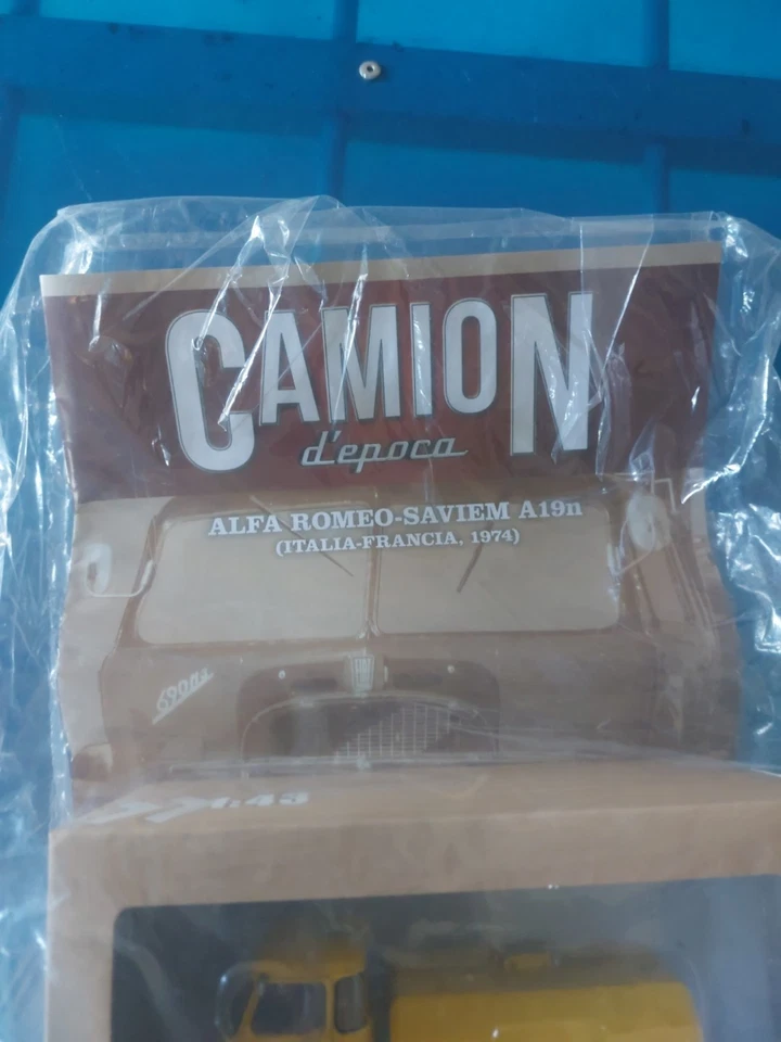 Camion D'epoca De Agostini Alfa Romeo SAVIEM A 19 n ( Italia Francia 1974) - Immagine 4 di 4