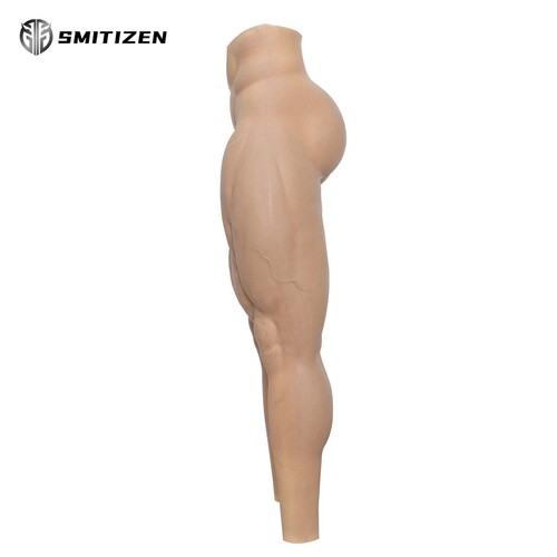 Pantalones musculares de silicona Smitizen piernas falsas traje corporal modelador hombre falso pantalón muscular - Imagen 11 de 19