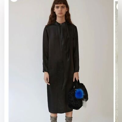 Acne Studios acne studios doree satin dress size 34
