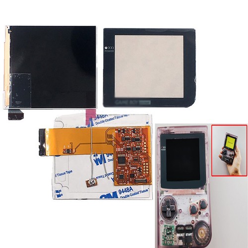 Internal LCD Screen IPS Backlight Kit Fit for GBP Game Boy Pocket Game Console - Picture 2 of 12