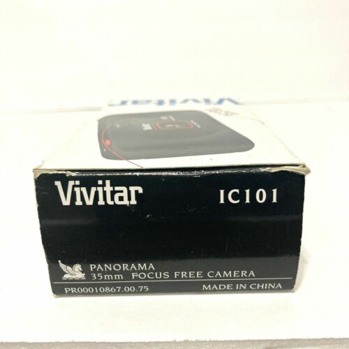 Vivitar IC101 Panorama 35mm Point & Shoot Film Camera Focus Free New/Open Box - Picture 2 of 4