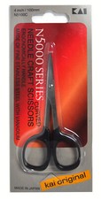 KAI N5100C 4 Inch Curved Needle Craft Scissor