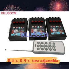 NEW Bilusocn 12 Cue time adjustable Wireless Fireworks Firing system Remote