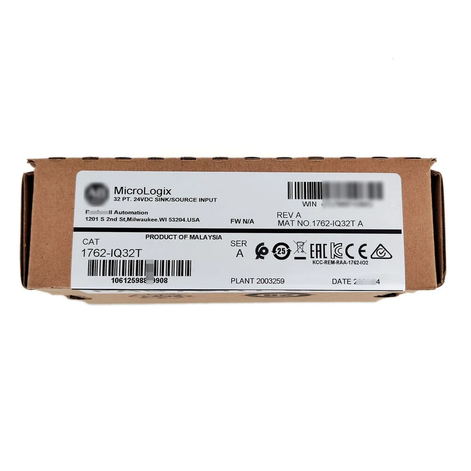 1762-IQ32T SER A AB MicroLogix 32 Point 24VDC Input Module Sealed - Image 3 of 3