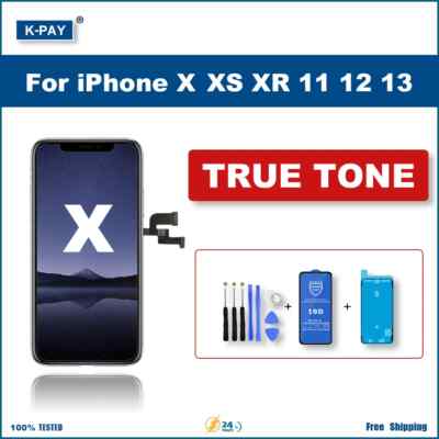 AAAA+ LCD for Iphone X XS XR 11 11Pro 11Promax 3D Touch Screen Digitizer iPhone
