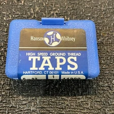 Hanson Whitney 6-32 Straight Flute Taps TPB 11300 Set of 3 Precision 7735 - C
