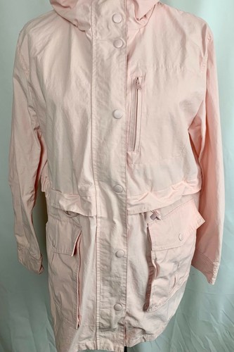 J Crew Pink Perfect Lightweight Jacket Water Resistant H8701 M (11447) AS IS - Picture 3 of 11