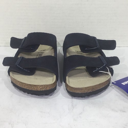 Birkenstock Youth Siz 12 EU 30 Narrow Arizona Midnight Suede Sandals Y23-970 - Picture 2 of 10