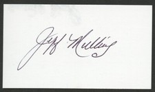 Jeff Mullins signed autograph auto M&M Apex Properties Business Card BC577