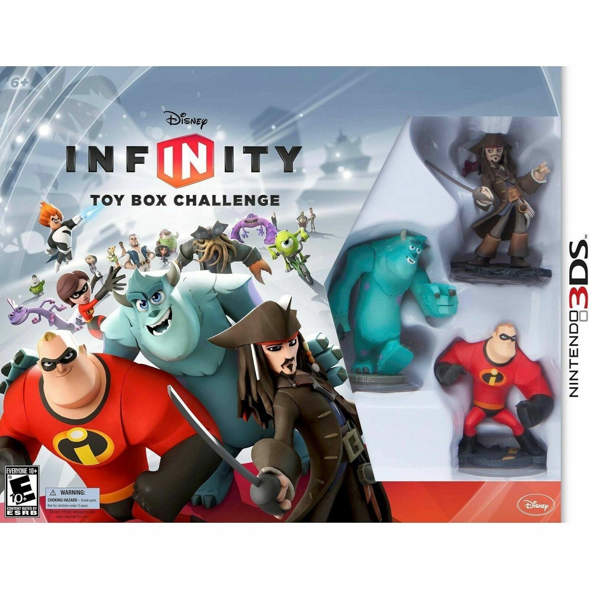 Disney Infinity Nintendo 3DS Toy Box Challenge Video Game Starter