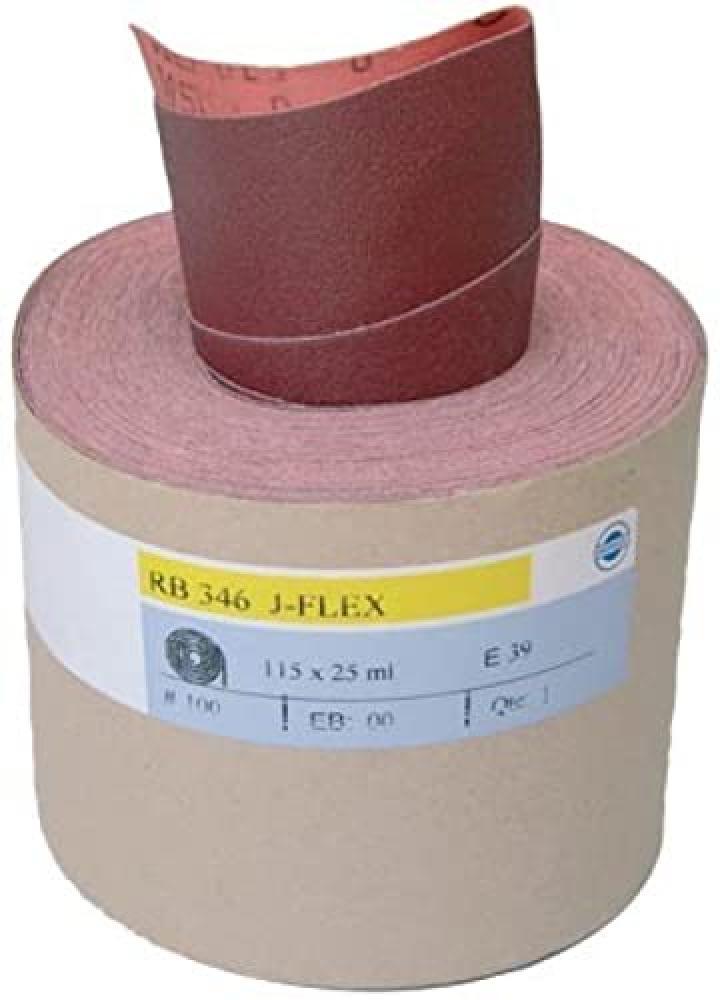 (TG. 115 x 25 month) Rotolo di tela abrasiva HERMES Rb 346 J-flex - grana 150 ?