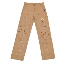 Karl Kani Men  s Carpenter Jeans Denim Brown Pants Size M