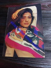 Bollywood actor Tabu Tabassum Hashmi Rare post card India postcard