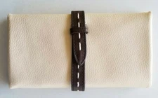 Dudu Women's Ivory Bifold Leather Wallet ☆ New ☆