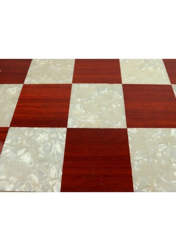 Chess Board Only Large Handmade Solid Inlaid Rosewood 14.2" / Gift Ideas🎁 - Picture 6 of 8